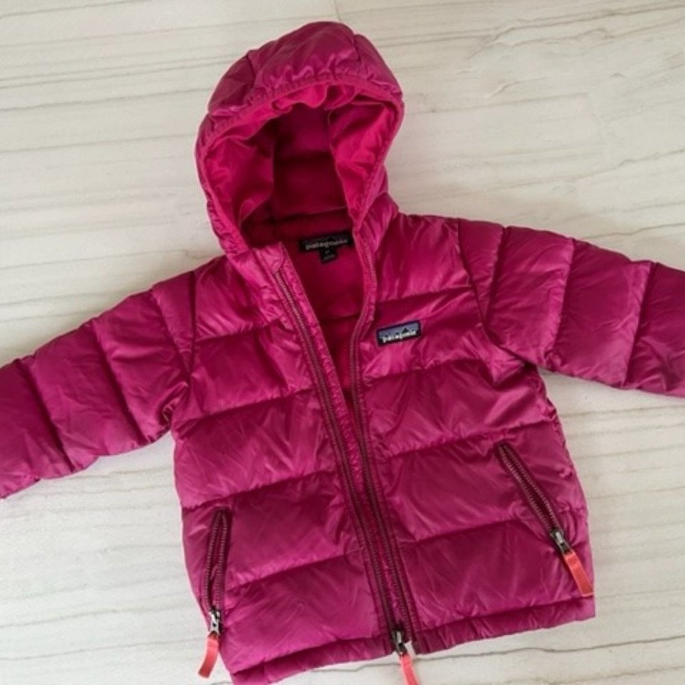 Patagonia Pink, 2T, Toddler Hi-Loft Down Puffy Jacket